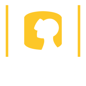 Logo Inoui-VR jaune et blanc