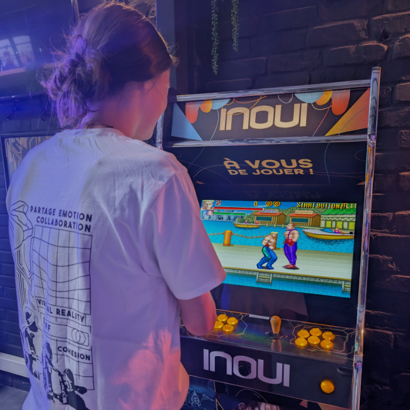 Borne d'arcade disponible pour votre team building à Lille