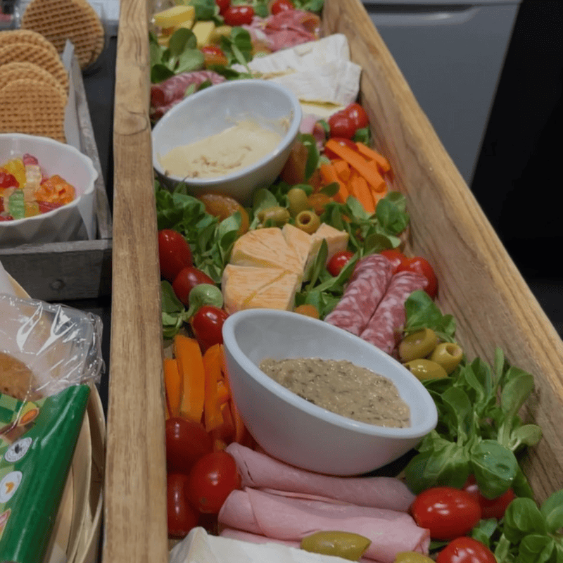 Planches salées et sucrées en option pour un team building à Lille