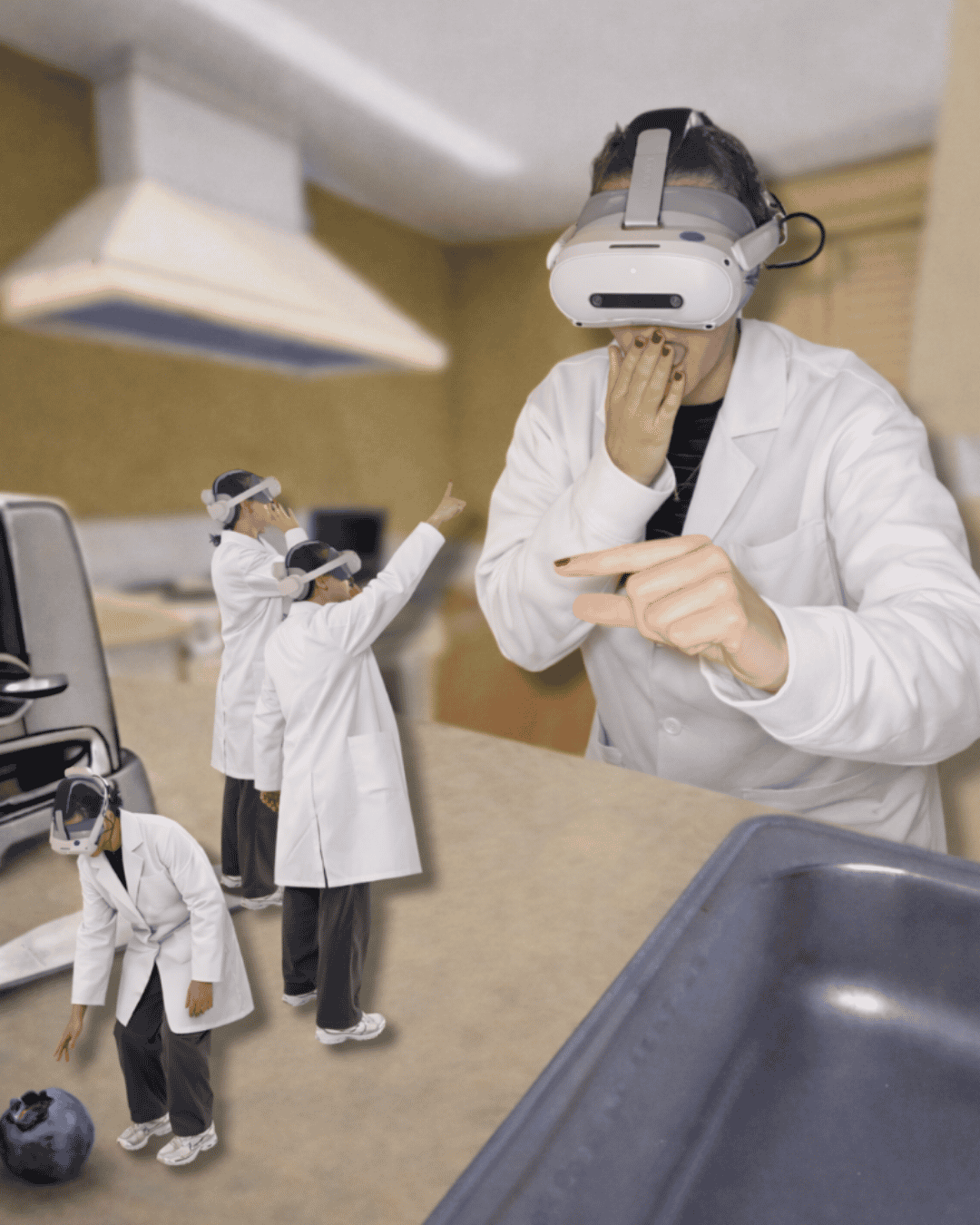 Chéri j'ai rétréci, escape game en réalité virtuelle à Lille chez Inoui