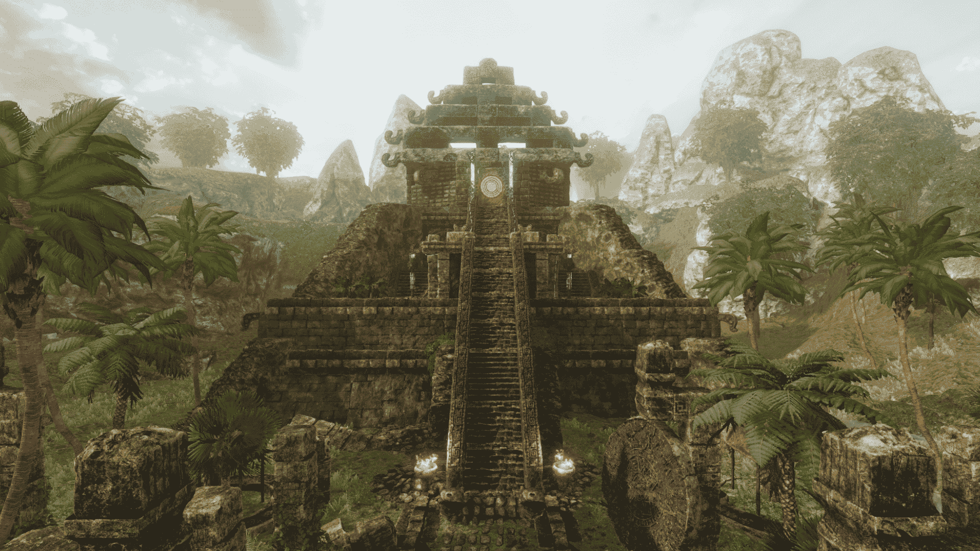 Le temple maya d'Escape The Worlds à Lille