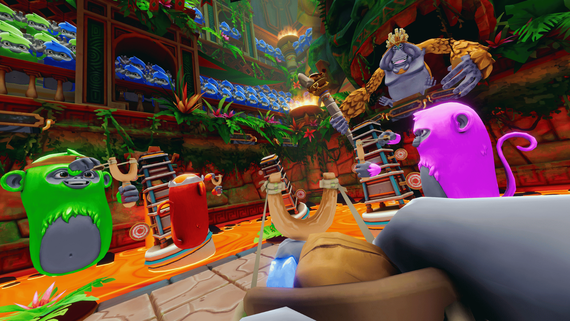 Monkey Madness, mini-jeu en réalité virtuelle à Lille