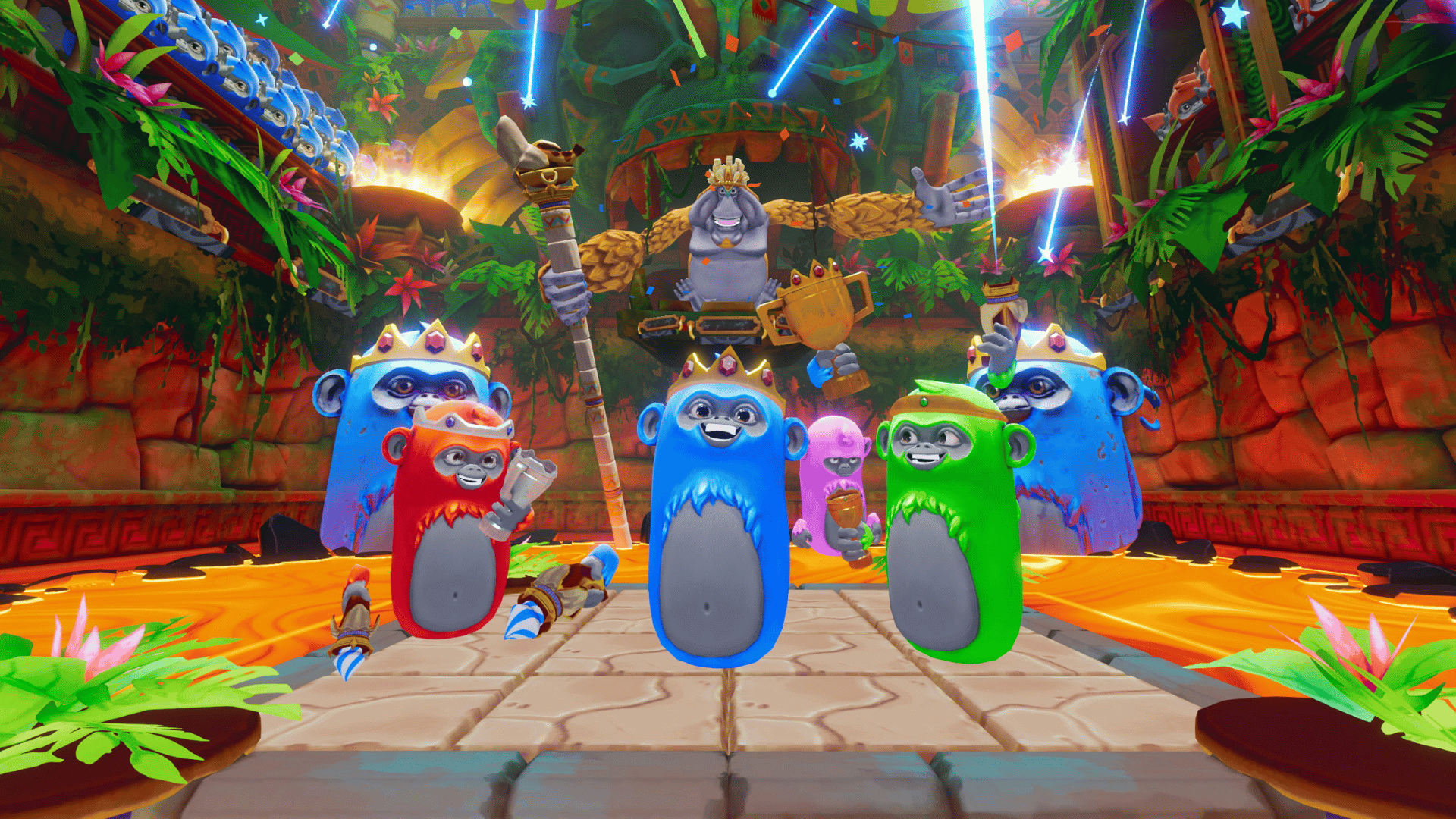 Monkey Madness, mini-jeu en réalité virtuelle à Lille